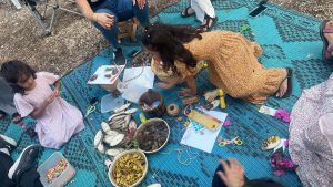 פיקניק תושבים בנחל רימונים. פיקניק תושבים בנחל רימונים.