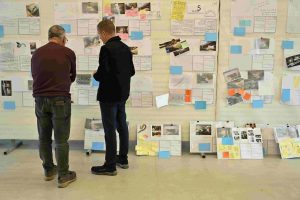 תערוכת התוצרים בהאקתון. קרדיט: אלון לויטה גשרים3 (1)